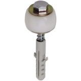 F�hrungsrolle HELM 559 D�, Kunststoff wei�