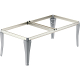 HETTICH SYSTEMA TOP 2000 Hngerahmen, EB 392 mm, ET 530 mm, Alu- Finish