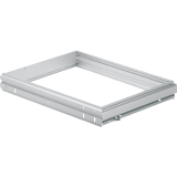 HETTICH SYSTEMA TOP 2000 Hngeregistratur-Rahmen, 2 x, A4, 800 mm, Alu-F.