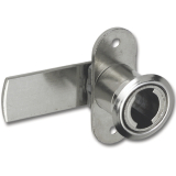 HEKNA 505 Zylinder-Hebelschloss, rechts, Schlie�hebel glatt, L 40 mm, Zamak