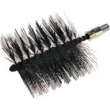 LESSMANN Heizkesselbrste 50 X 120 mm Aufnahme W 1/2\" Stahldraht