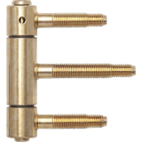 Herkula-Band 3-teilig, m. Aush�ngesicherung, � 20 mm, Stahl vermessingt