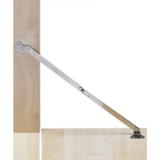 HETTICH Klappenhalter KH, Lnge 250 mm, Stahl vernickelt