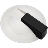 HEWI Bodentrpuffer 625 -  85 mm, Anschlagh. 22,5 mm, Nylon tiefschwarz