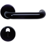 HEWI Drckergt. 111.20 R - auf Ros. WC, TS38 - 48, tiefschwarz