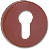 HEWI Zylinderrosette flach 306.23 rubinrot