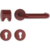 HEWI Wechselgarnitur 111.20 R/122.23 - auf Rosette PZ rubinrot