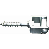 Rollkloben 40 mm, Stahl verzinkt