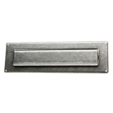 HALC Briefeinwurf 285 x 85 mm, Eisen verzinkt schwarz passiviert