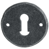 HRTNAGL Schlsselrosette rund BB- FULP u. Imst, 53, verz.schwarz passiv.