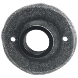 HRTNAGL Drckerrrosette rund - FULP u. Imst, 53 mm, verzinkt schwarz passiviert