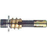 HOPPE Befestigungszubehr Nr.2 - einseitig, BS - 201/B, Stahl verz.