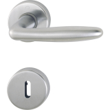 HOPPE Dr�ckergt. ROISSY - auf Ros. BB, TS 39-47, Mess. satiniert/verchromt matt