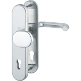 HOPPE SH-Wechselgt. PARIS - auf LS PZ92, TS77-82, SST 8, oK., silber elox