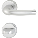 HOPPE Drckergt. TOKYO - auf Ros. WC, TS38 - 40, silber eloxiert