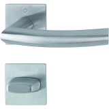 HOPPE Drcker TRONDHEIM auf Drckerrosette, TS35-45, Edelstahl