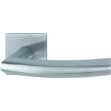 HOPPE Drcker TRONDHEIM auf Drckerrosette, TS35-45, Edelstahl