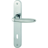 HOPPE Drckergt. VERONA - auf LS WC90, TS39 - 43, Messing poliert