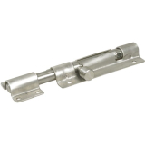 Grendelriegel abschlie�bar, 150 mm, Edelstahl