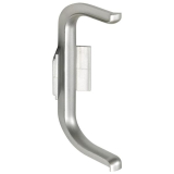 Innenecke Aktor C-Profil, Kunststoff silberfarbig