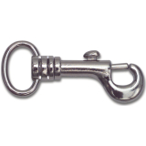 Jeans Haken -,Gre 53 m. Federschiebeverschluss und Drehgelenk, Stahl vern.