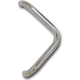 MARCHESI Stangengriff 4524 V - Form, 382mm, LA. 350mm, M8, Edst. matt