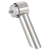 KWS Endsttze RS - schrg 45 Rundrohr, rechts, 35mm, Edst.