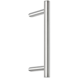 KWS Stangengriff 8179 - C - 600mm, LA. 500mm,  30mm, Edst. matt