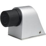 KWS Bodentrpuffer - Platte 55 x 80 mm, Hhe 70mm, Aluminium silberfrbig