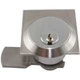 Blechmontagezylinder 29 mm H36000, Messing vernickelt