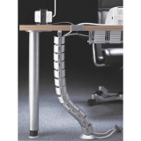 Kabelkanal vertikal, Kunststoff schwarz