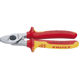 KNIPEX VDE-Kabelschere L�nge 165 mm f�r Kabeldurchmesser 15 mm AWG 1/0