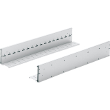 HETTICH SYSTEMA TOP 2000 Karteibahn, Stahl pulverbeschichtet schwarz