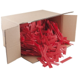 GLUSKE BKV Gitterklotz 100 x 20 x 3 aus Kunststoff rot (Verglasungsklotz)