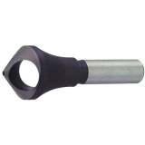 ALPEN Kegelsenker Querloch 90 Grad HSS-Eco 21.0/10-15 mm