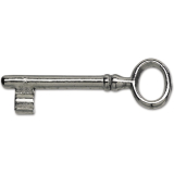 Keilbartschl�ssel Tosisch, Sperre LB 6, vernickelt