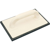 KAUFMANN Kunststoff Reibbrett mit 8 mm Moosgummi 240 x 150 mm