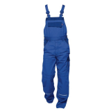 FRISTADS/KANSAS Latzhose Icon grau/schwarz Gr.46 65% PE/ 35% BW