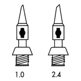 PORTASOL L�tspitze Profi 1.0 mm zu Gasl�tkolben Professional