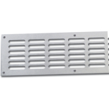 Lftungsgitter Lnge 500 mm, Breite 100 mm, Edelstahl geschliffen