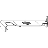 MACO Abdeckkappe Ecklager Multi Power Holz, FT 30 mm, links, RAL 9022 (365225)