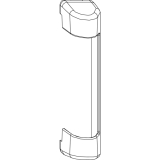 MACO Abdeckung Scherenlager AS/DT/PVC, titan (42099)