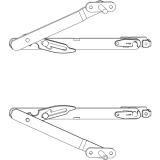 MACO Fang- und Putzschere Gr. 1, FFH 300-500 mm, silber (455347)