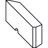 MACO HS Zubeh�r-Beutel f�r Laufschiene flach, schwarz (I200017)