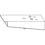 MACO Fiber-Therm Dichtungsplatte, Zwischenprofil 99 mm, silber (454860)