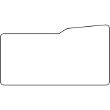 Fiber-Therm Einschubprofil f.Grundk�rper/Verbreiterung/kl. Kammer,1000 mm,silber