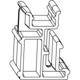 MACO Fiber-Therm Grundk�rper Verbreiterungsverbinder 140 mm, silber (455125)
