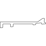 MACO Fiber-Therm Zwischenprofil 99, L=2500 mm, B=99 mm, silber (465579)