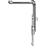 MACO MM Eckumlenkung senkrecht 1 VZ, verlngerbar (211976)