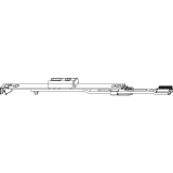 MACO MM Endverschluss EH unten, mit Schlie�teil, FFH 1340-2450 mm (205717)